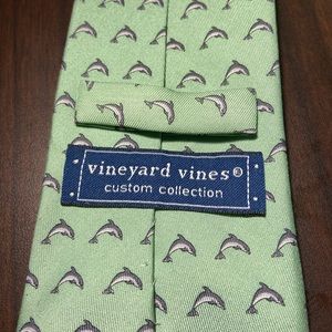 Vineyard Vines tie. Custom “JU dolphins”